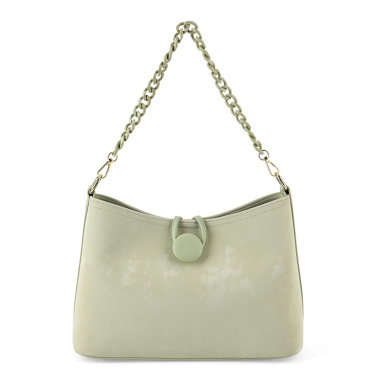 Crossbody Bag (Size - One Size) - Green & White