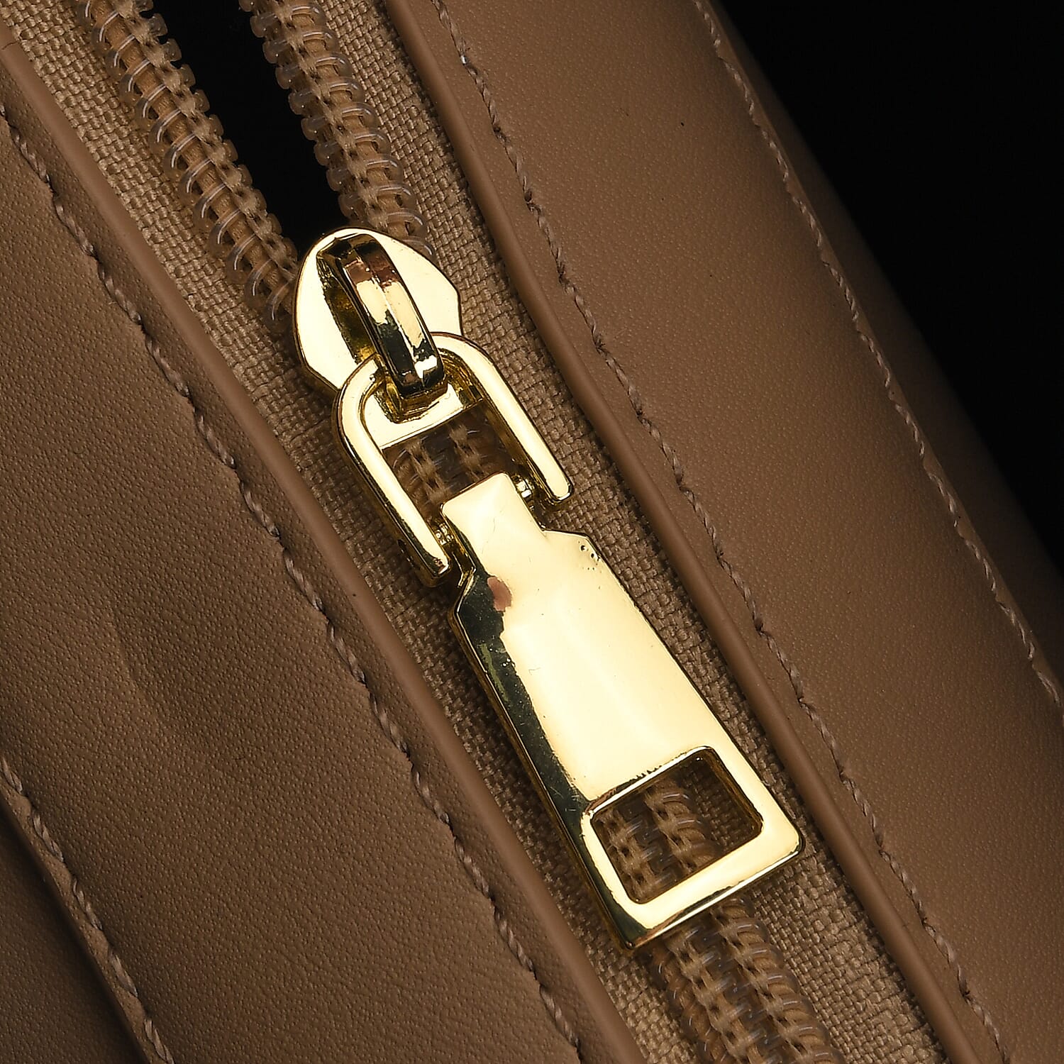 Crossbody Bag (Size - One Size) - Khaki & White