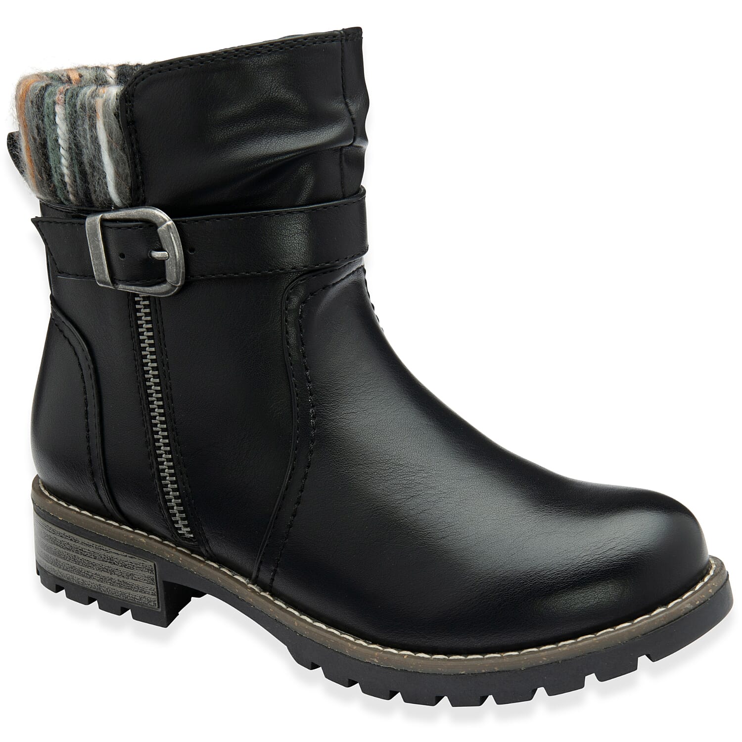 Lotus Ladies Shoe (Size - 38) - Black