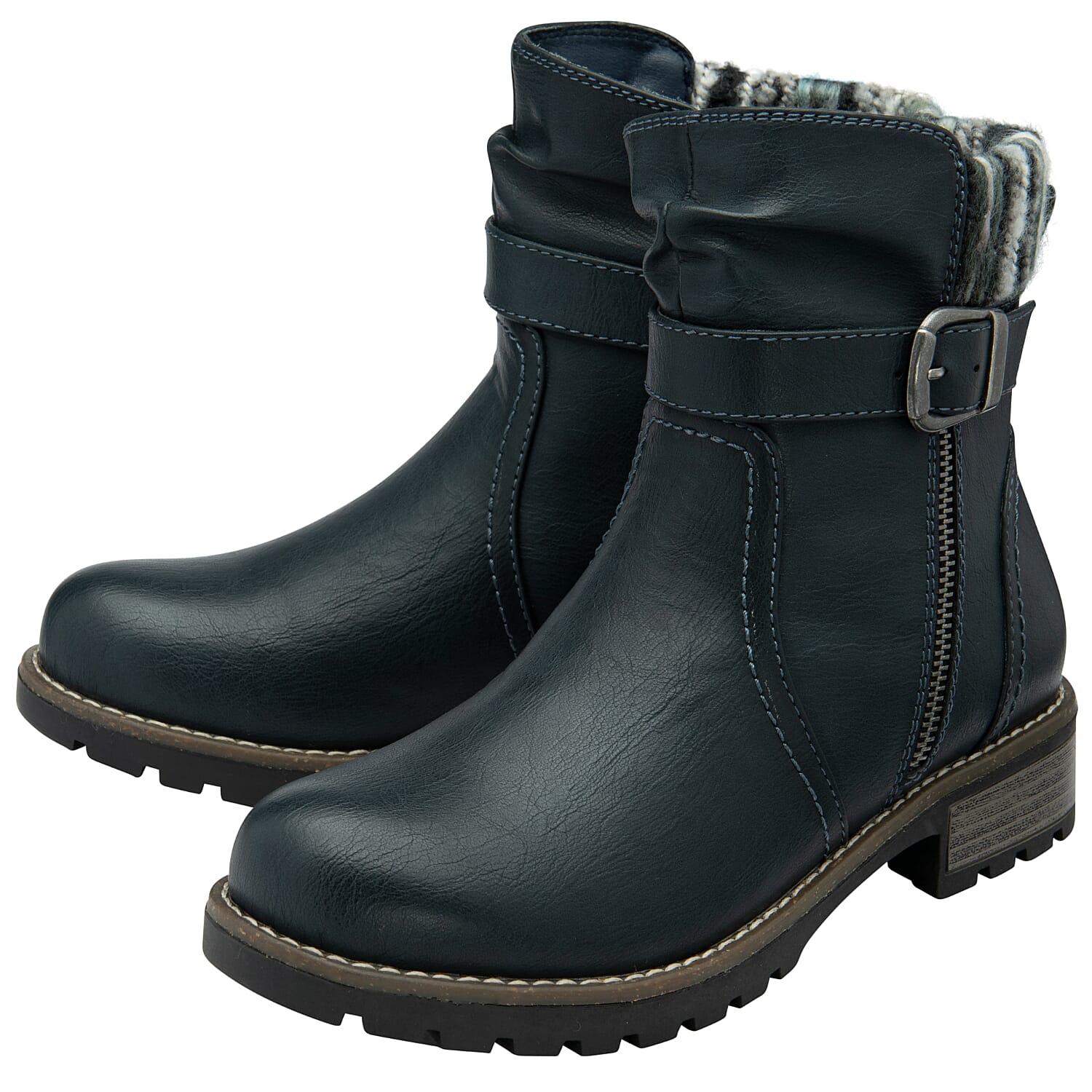 Lotus Ladies Shoe (Size - 36) - Navy