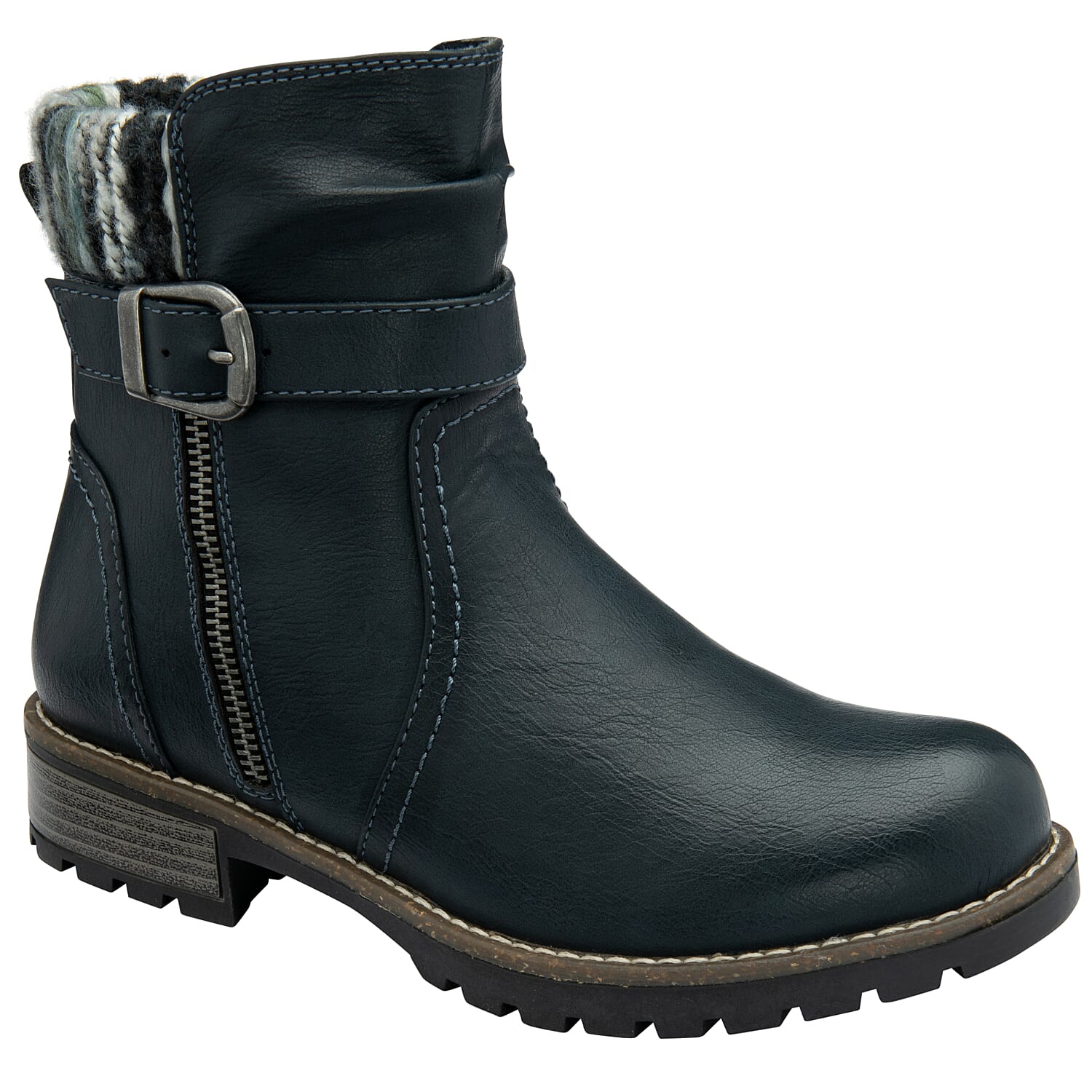 Lotus Ladies Shoe (Size - 36) - Navy