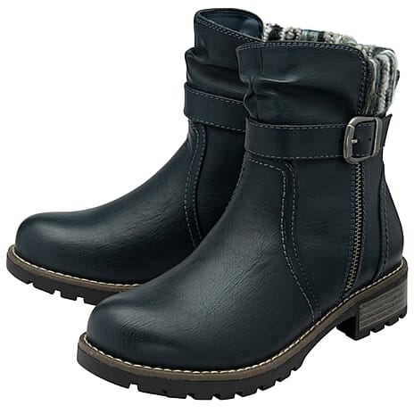 Lotus Ladies Shoe (Size - 40) - Navy