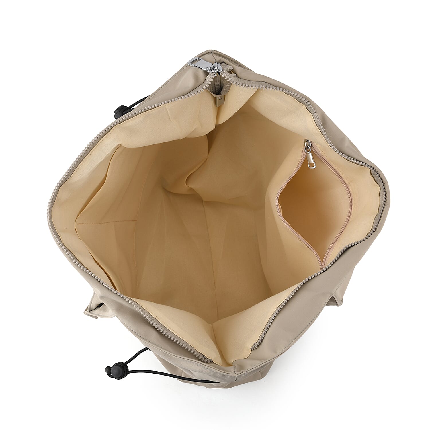 Designer Inspired Multi-Pocket Tote Bag - Light Green