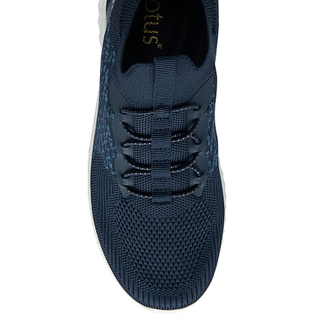 Lotus Girona Lightweight Casual Trainers (Size 7) - Navy