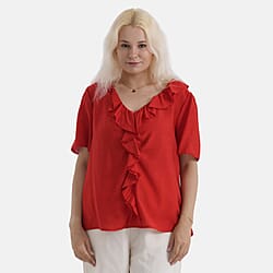 & Maisi Patterned Blouse