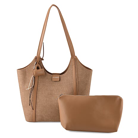 La Marey Crossbody Bag (Size - One Size) - Beige