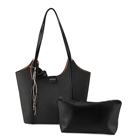 La Marey Crossbody Bag (Size - One Size) - Black