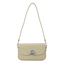 Sling Shoulder Bag with Adjustable Strap - Black
