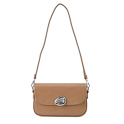 Sling Shoulder Bag with Adjustable Strap - Black