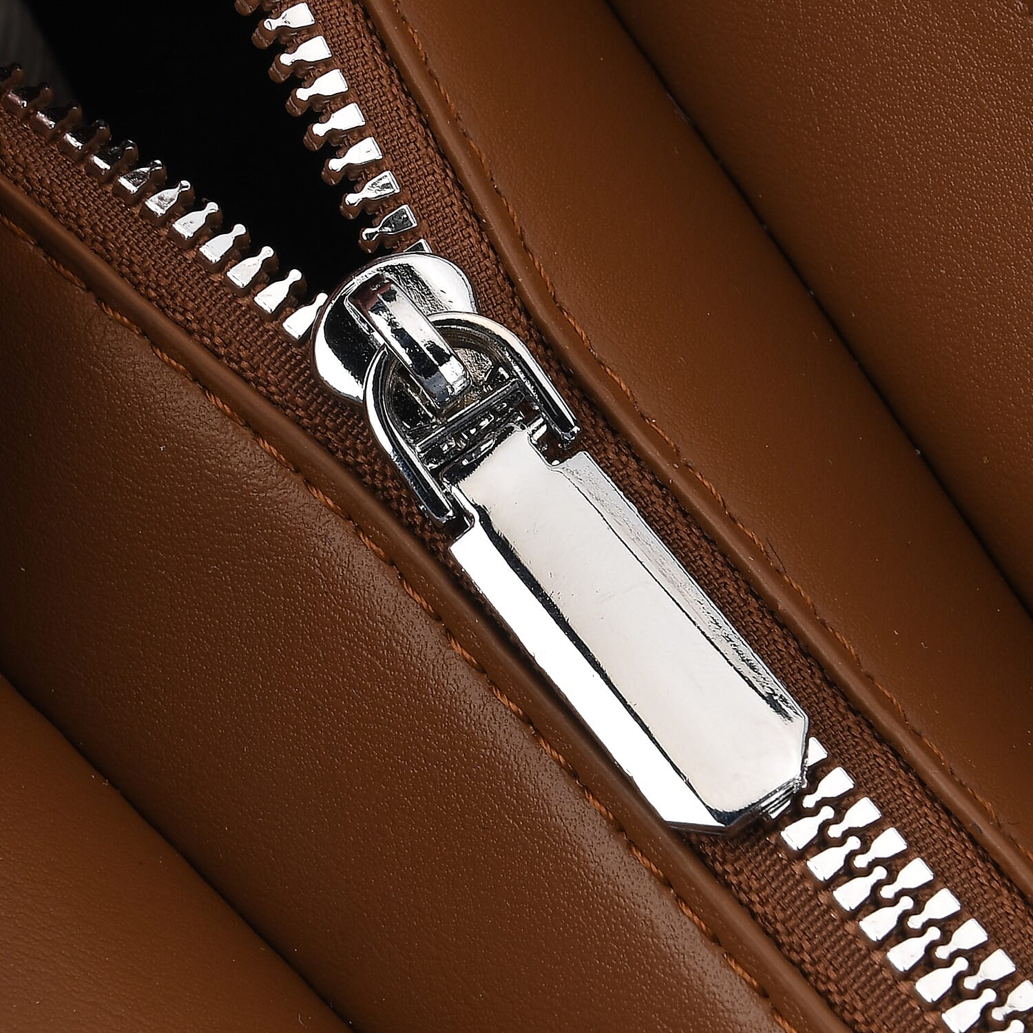 Designer Inspired Satchel-Style Handbag with Belt Detail - Beige