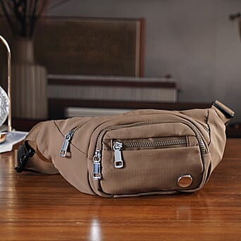 https://tjcuk.sirv.com/Products/84/4/8447349/BRAND-NEW-Multi-Pocket-Waist-Saddle-Bag-with-Adjustable-Strap-Brown_8447349_1.jpg?w=342&h=342