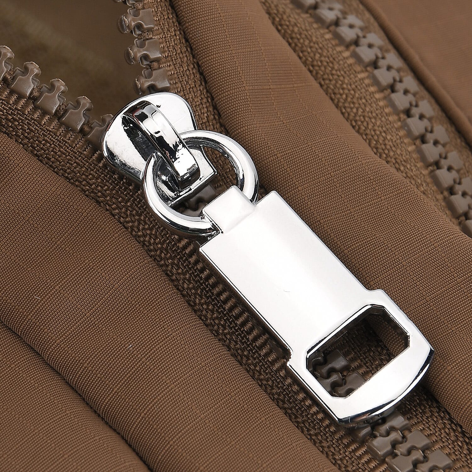 BRAND NEW Multi-Pocket Waist Saddle Bag with Adjustable Strap - Brown