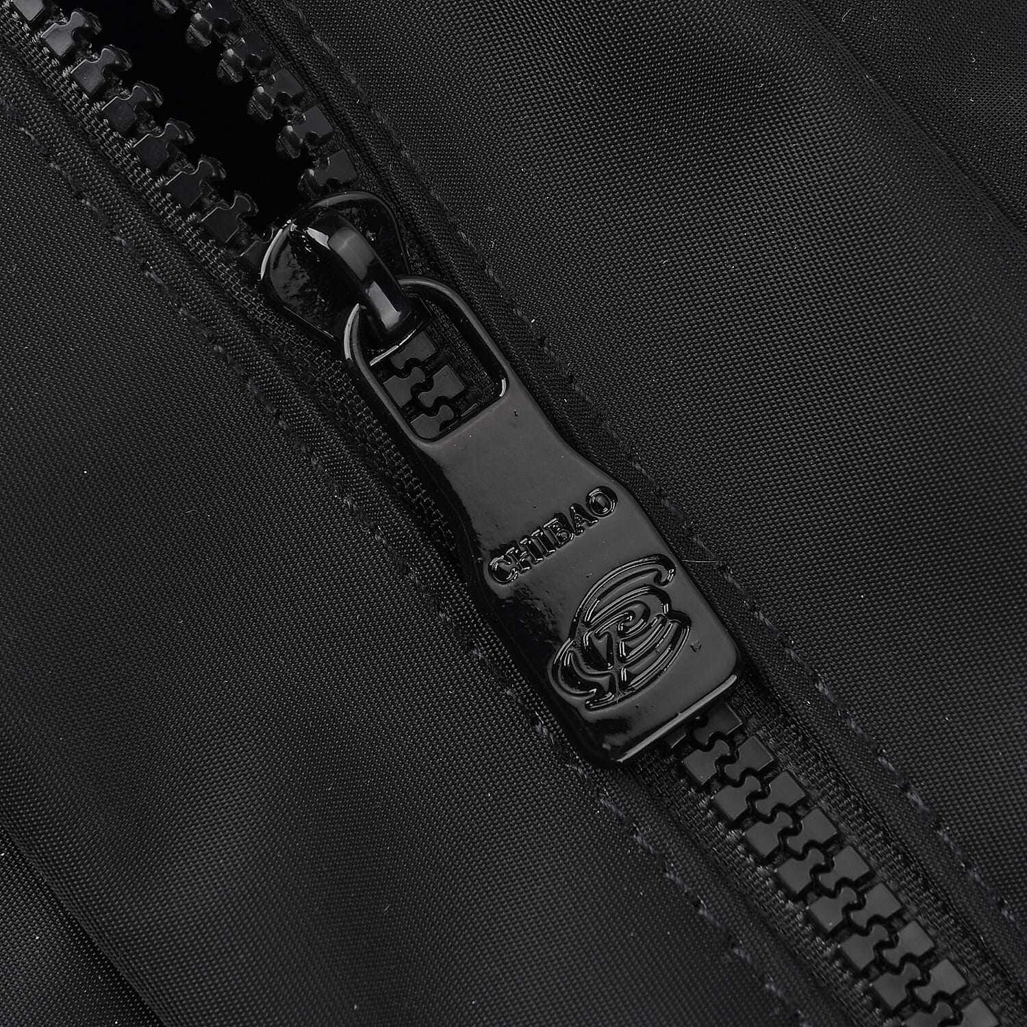 BRAND NEW - Water - Resistant Multi-Zip Pocket Shoulder Utility Bag with Detachable Crossbody Strap - Black