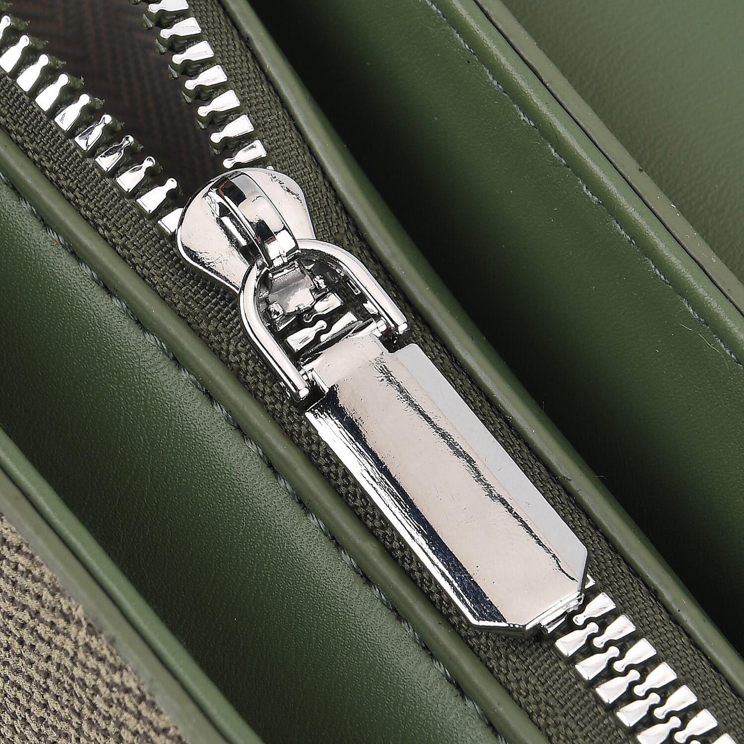 Designer Inspired - Convertible Dual-Strap Convertible Baguette Crossbody & Shoulder Bag - Basil Green