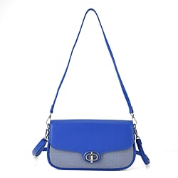 Designer Inspired - Convertible Dual-Strap Convertible Baguette Crossbody & Shoulder Bag - Camel