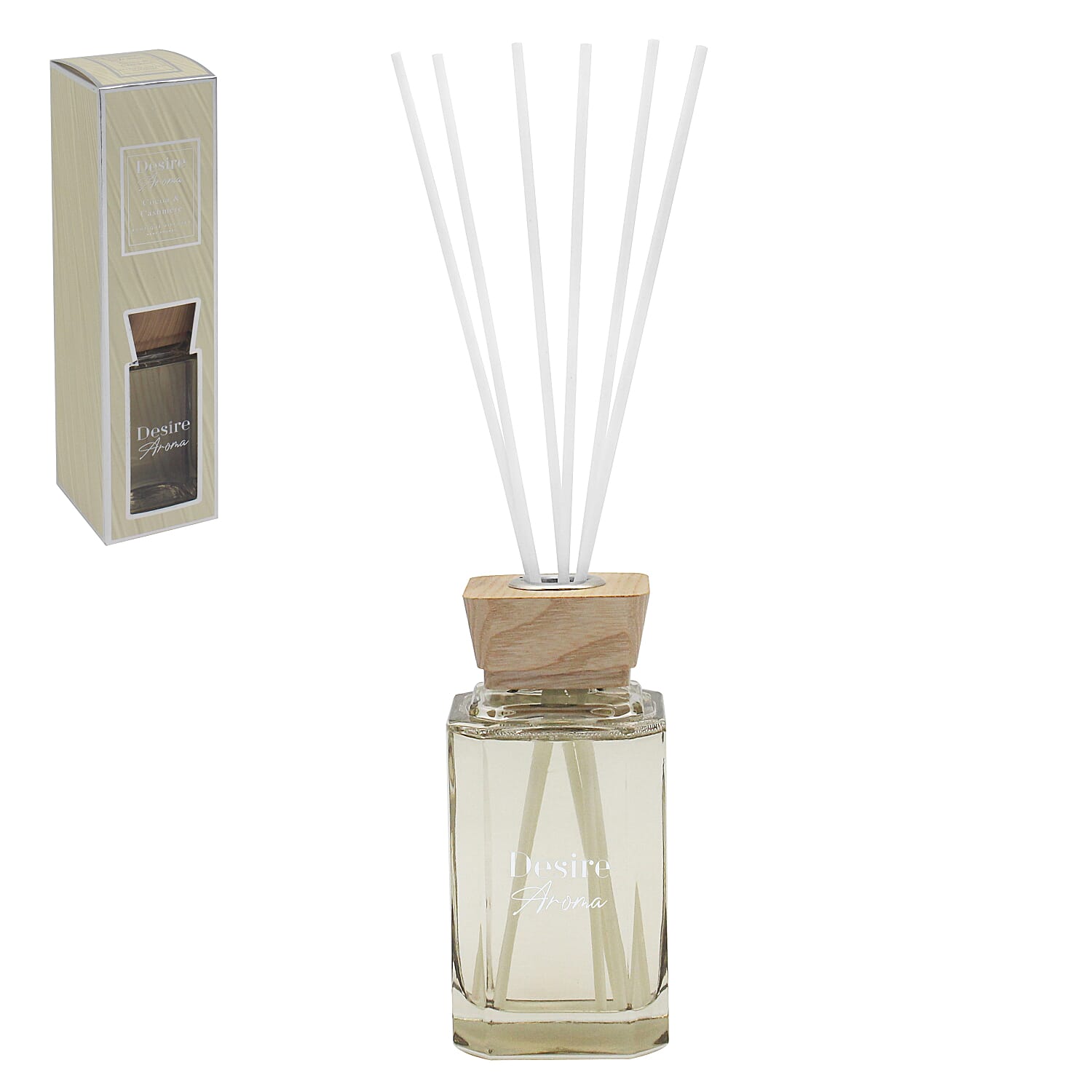 Cocoa & Cashmere Luxury Reed Diffuser (200ml) - Brown