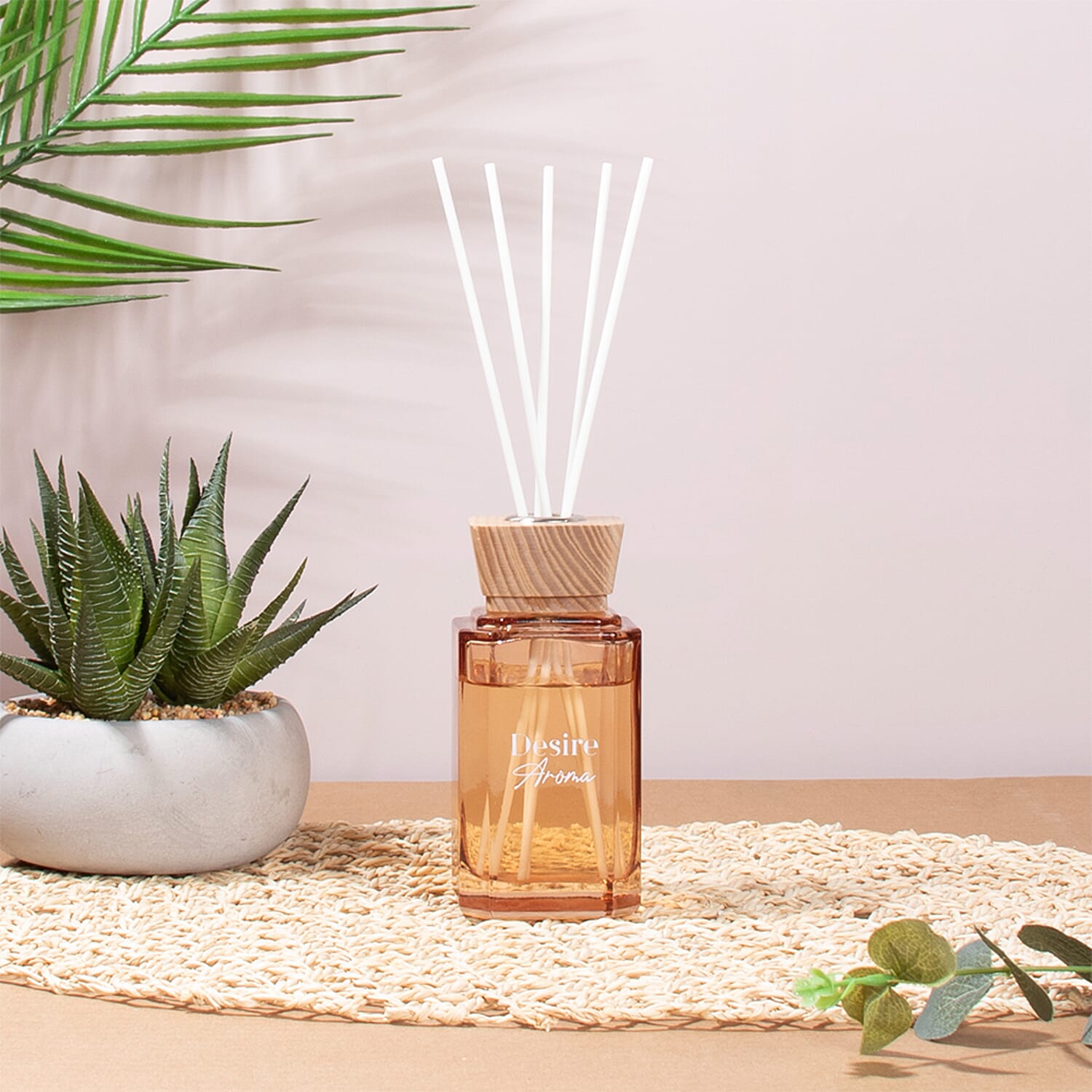 Pomegranate & Peony Luxury Reed Diffuser (200ml) - Yellow