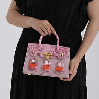 https://tjcuk.sirv.com/Products/84/4/8447540/Designer-Inspired-Structured-Handbag-with-Crossbody-Strap-Pink_8447540_3.jpg?w=342&h=342