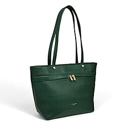 Designer Inspired David Jones Stylish Tote Bag - Green