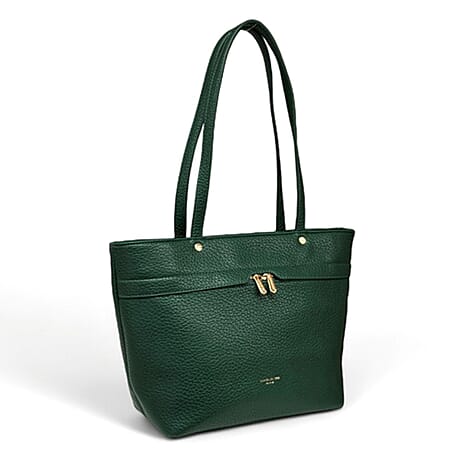 Designer Inspired David Jones Stylish Tote Bag - Green
