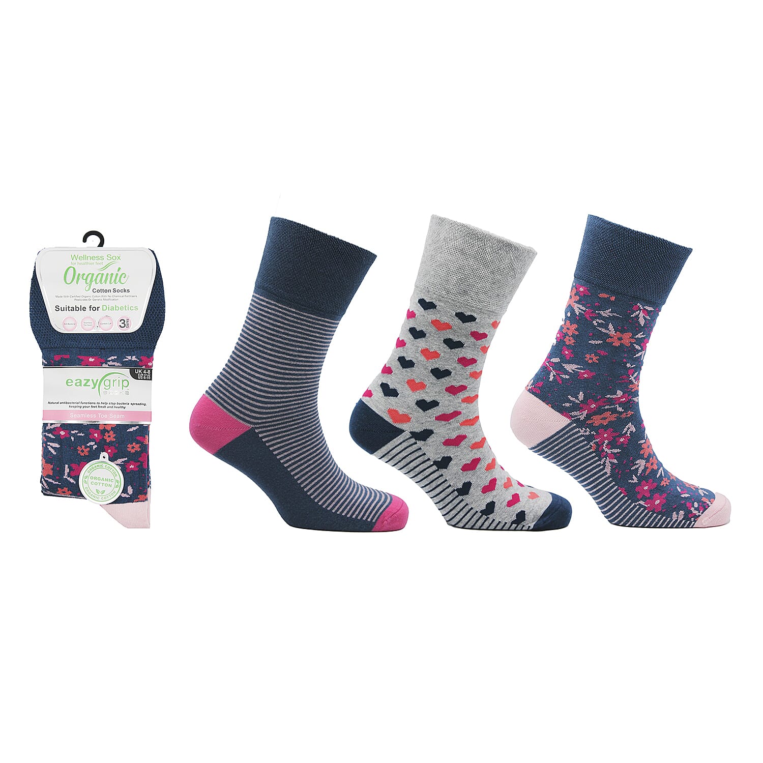 TJC Special Socks (Size - One Size) - Grey