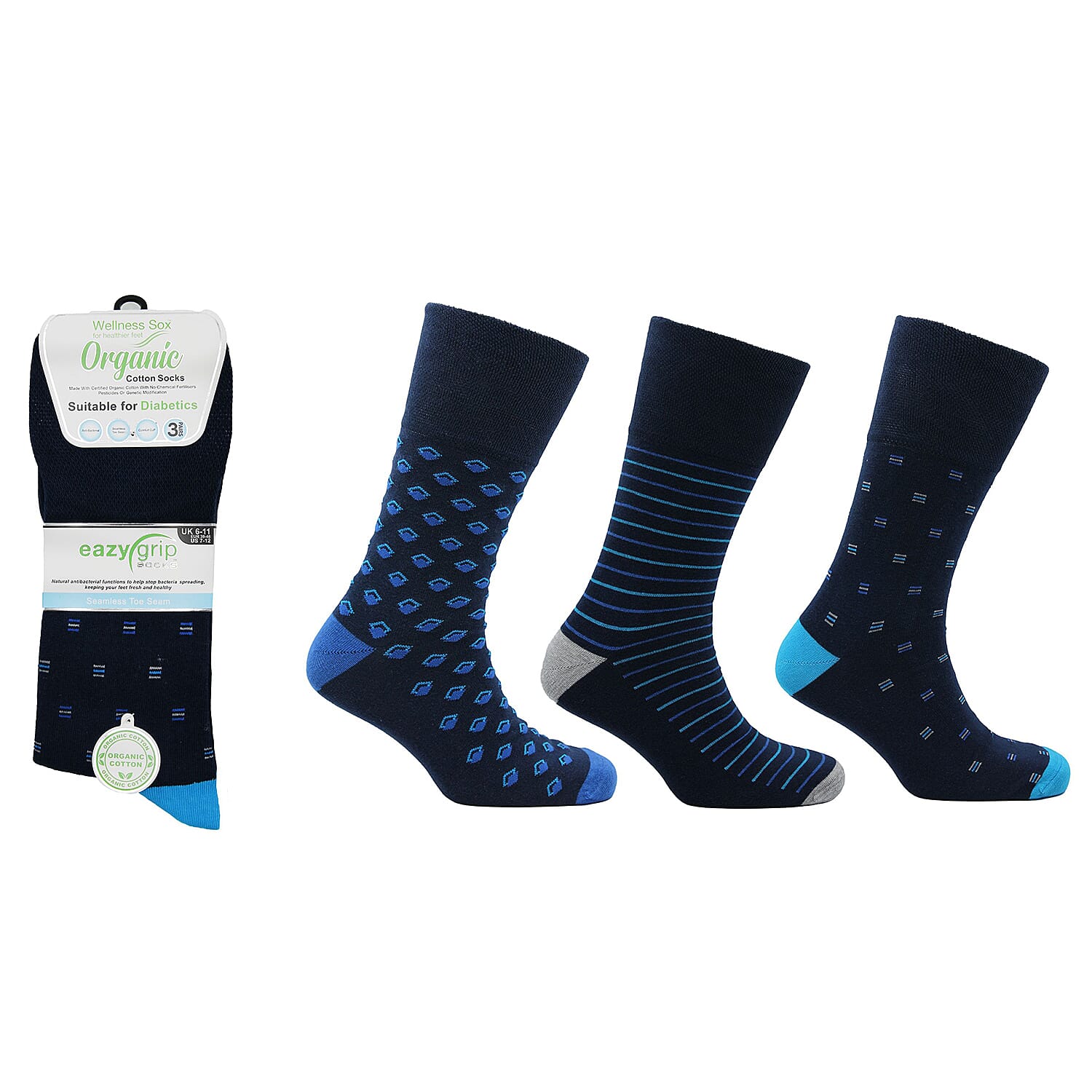 TJC Special Socks (Size - One Size) - Blue