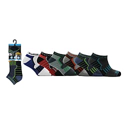 Mens ProHike 3-Pack Technical Trainer Socks (Size 6-11) - Black