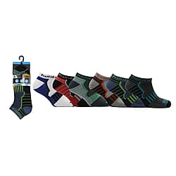 Mens ProHike 3-Pack Technical Trainer Socks (Size 6-11) - Black