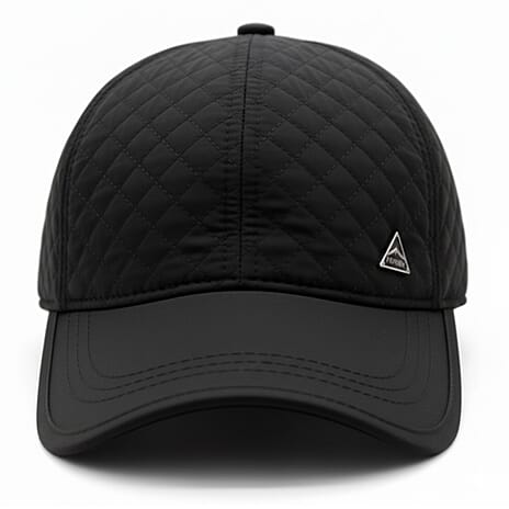 Mens ProHike Quilted Baseball Cap (One Size) - Black