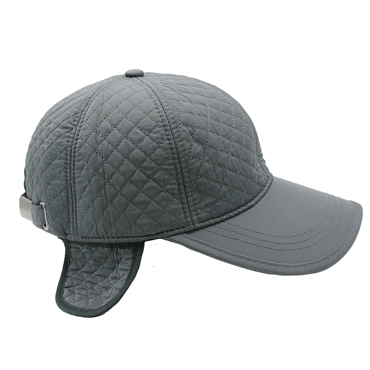 Mens ProHike Quilted Baseball Cap (One Size) - Grey