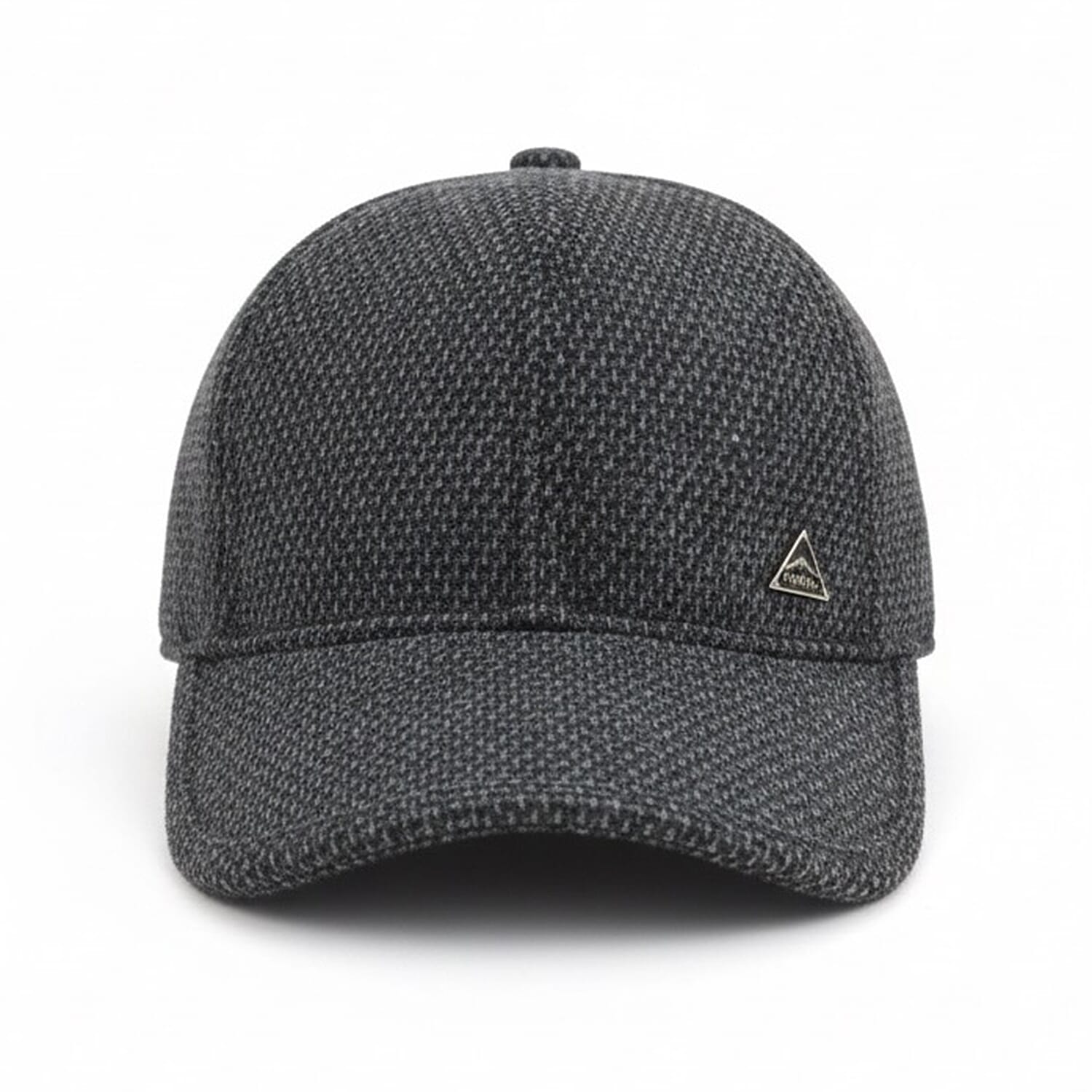 ProHike Tweed Mens Baseball Cap (One Size) - Charcoal Black