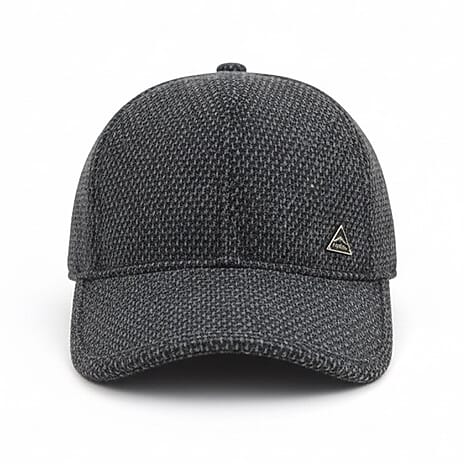 ProHike Tweed Mens Baseball Cap (One Size) - Charcoal Black
