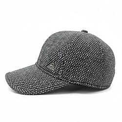 Mens ProHike Quilted Baseball Cap (One Size) - Black