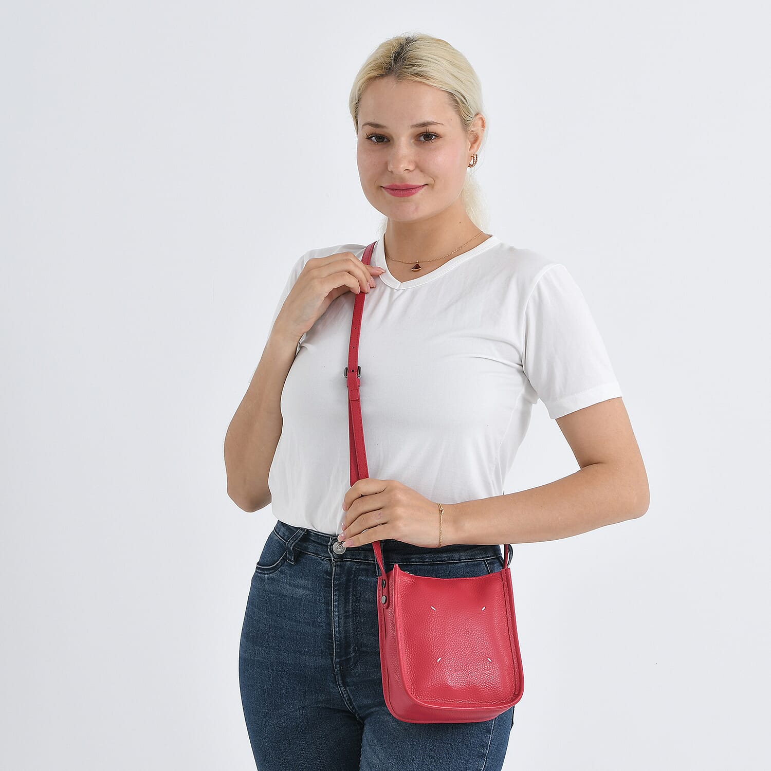 Crossbody Bag (Size - One Size) - Fuchsia