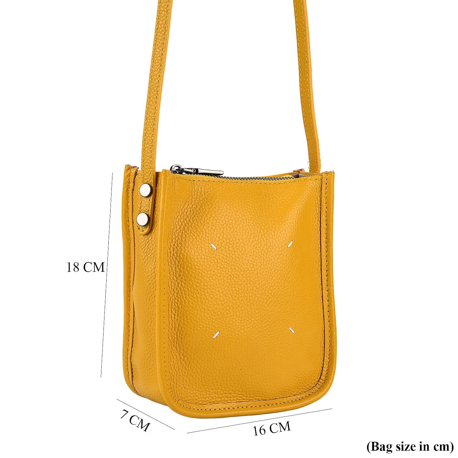 Crossbody Bag (Size - One Size) - Yellow