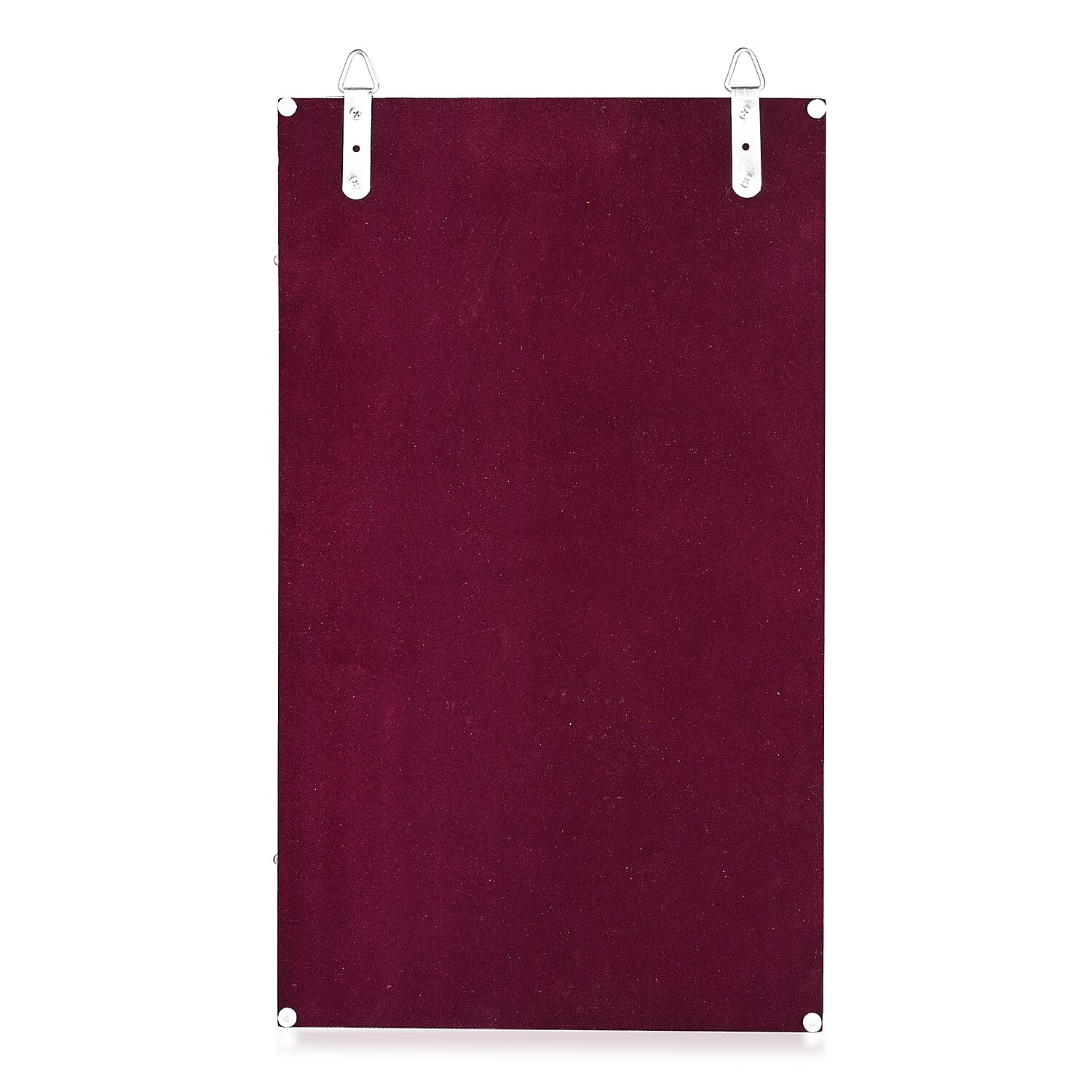 Livmore Handmade Oxidized Wall Mount Jewellery Organizer (Size 55x33x8 cm) - Purple