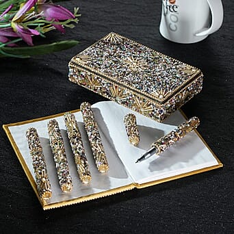 https://tjcuk.sirv.com/Products/84/5/8457949/LIVMORE-Stationary-Set-Size-One-Size-Brown_8457949_1.jpg?w=342&h=342