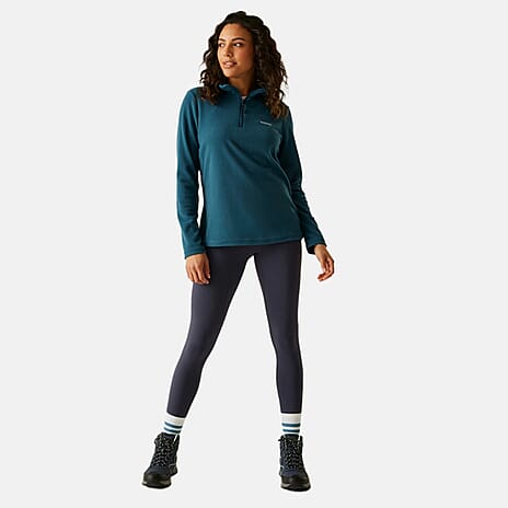 Regatta Womens Lightweight Half-Zip Fleece (Size 20) - Moroccan Blue