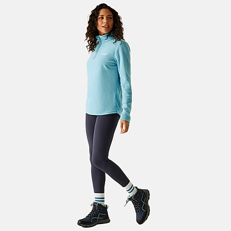 Regatta Womens Lightweight Half-Zip Fleece (Size 16) - Nordic Blue