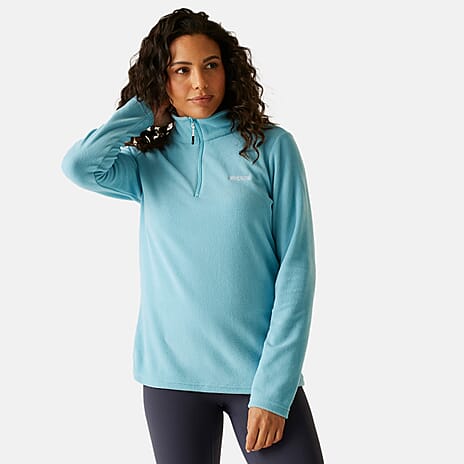 Regatta Womens Lightweight Half-Zip Fleece (Size 20) - Nordic Blue