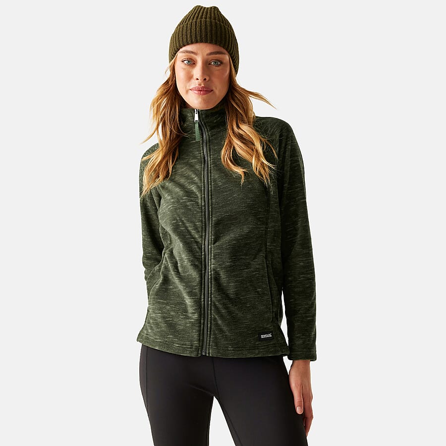 Regatta Womens Marl Knit Full-Zip Fleece