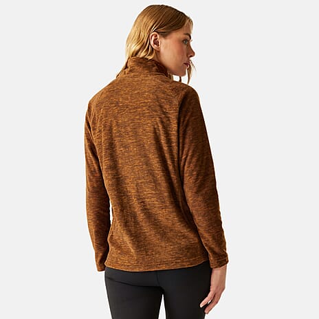 Regatta Womens Marl Knit Full-Zip Fleece (Size 12) - Glazedginge