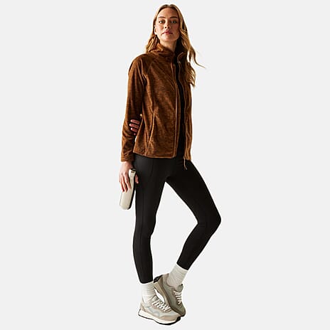 Regatta Womens Marl Knit Full-Zip Fleece (Size 20) - Glazedginge