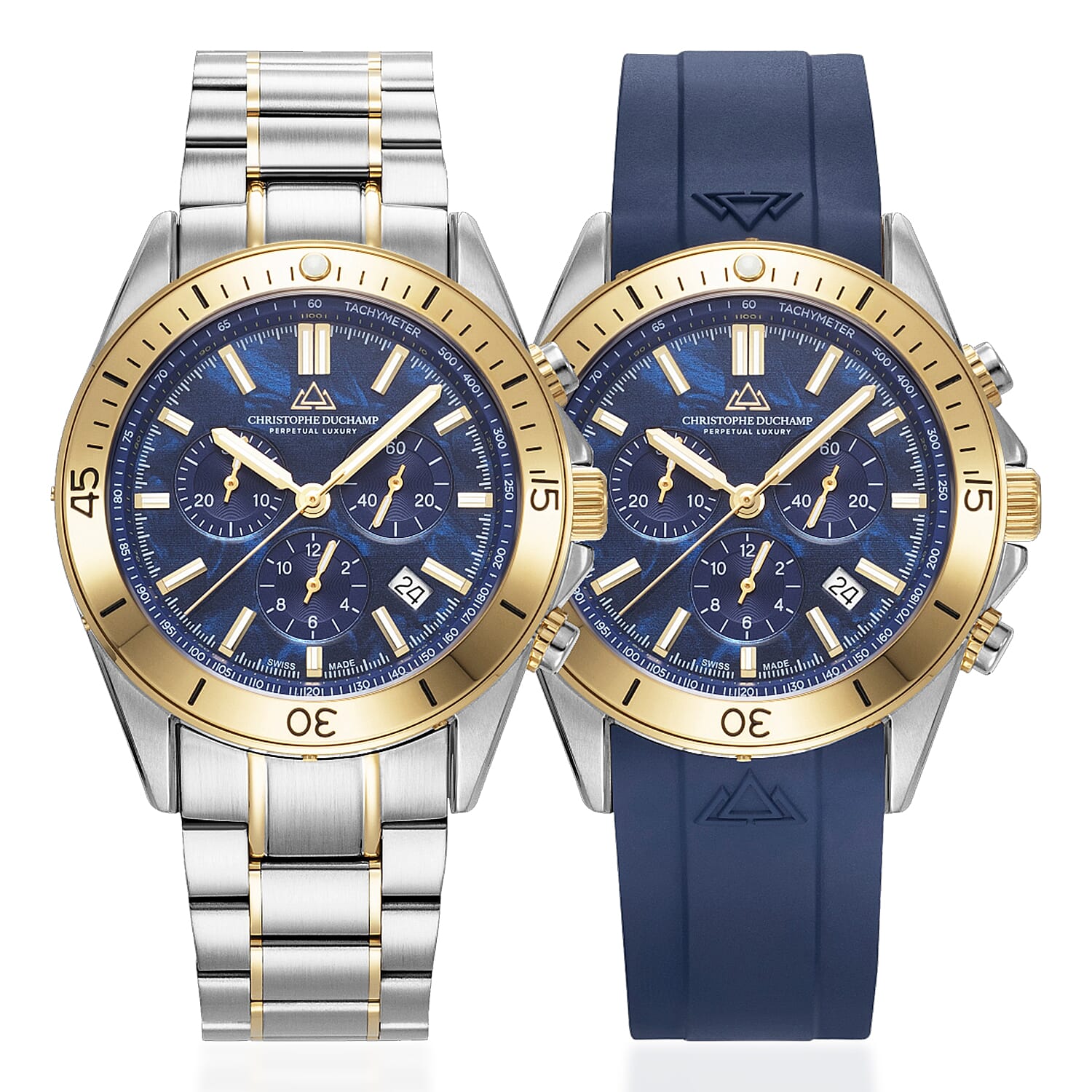 Christophe-Duchamp-Swiss-Quartz-Mens-Watch-in-Stainless-Steel-Silver