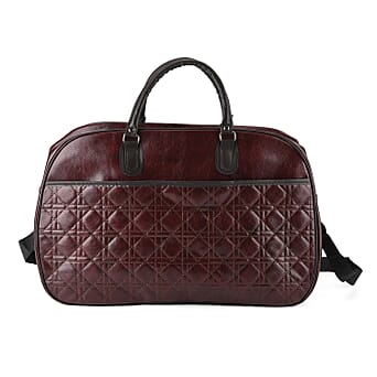 https://tjcuk.sirv.com/Products/84/6/8465929/PVC-Patterned-Travel-Bag-Size-54x21x34-cm-Burgundy_8465929_5.jpg?w=342&h=342