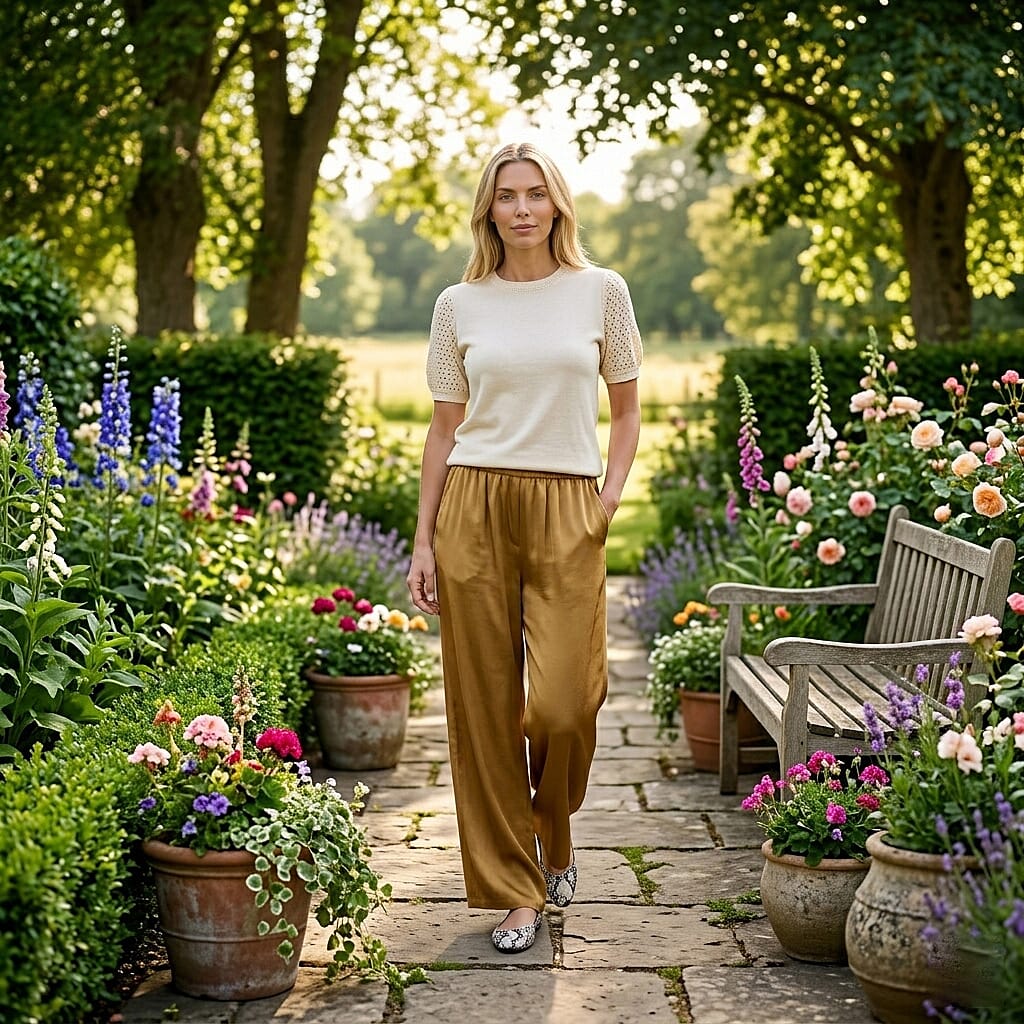 La Marey Patterned Jean and Pant/Trouser 