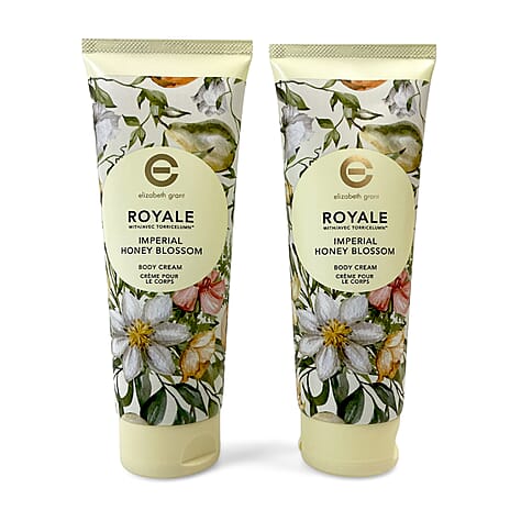 Elizabeth Grant Limited Edition Royale Imperial Honey Blossom Body Cream Duo - 2 x 240ml