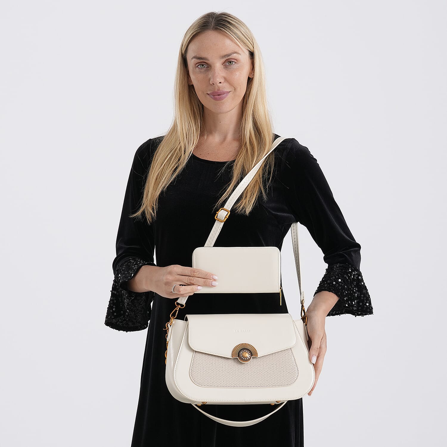 La Marey Crossbody Bag (Size - One Size) - White
