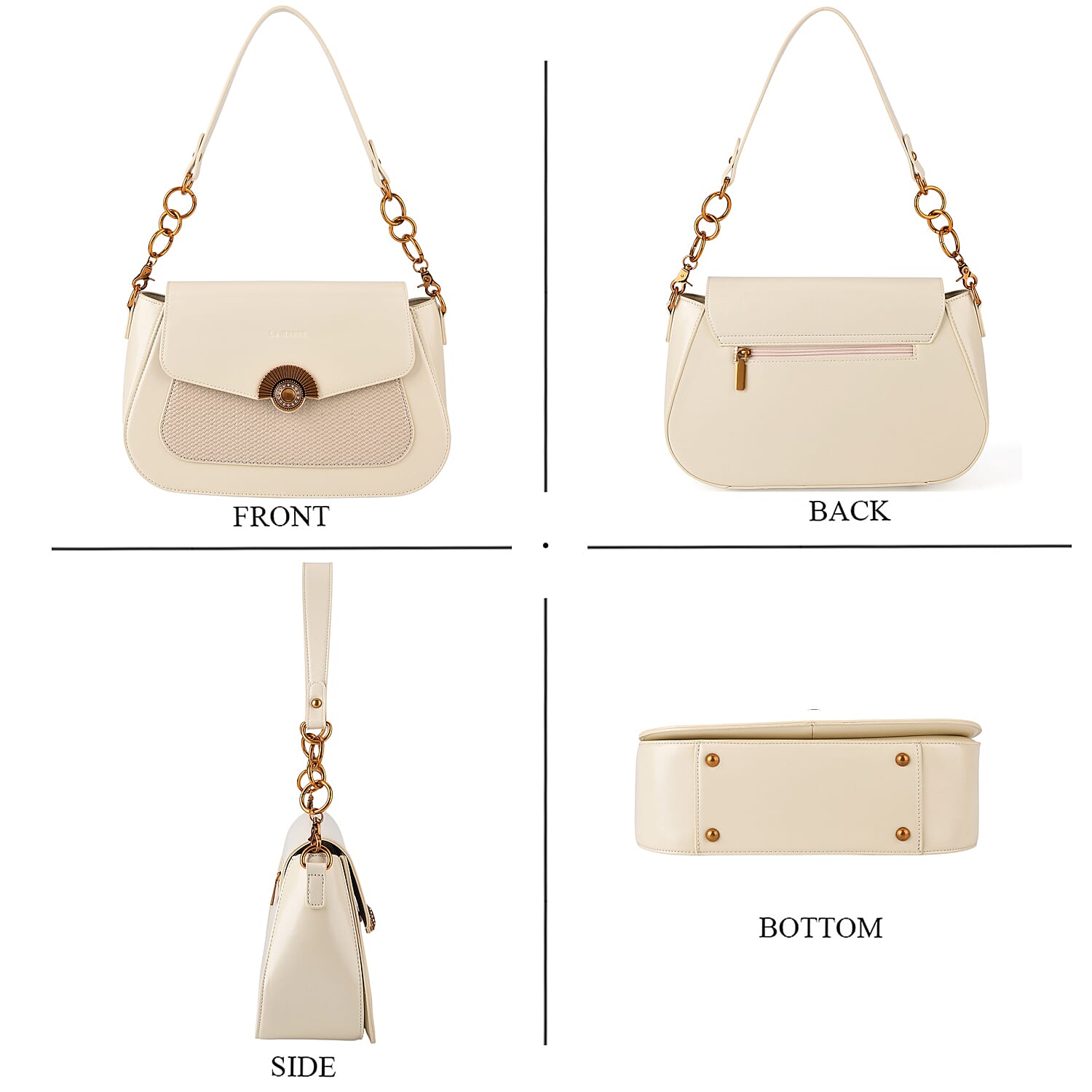 La Marey Crossbody Bag (Size - One Size) - White