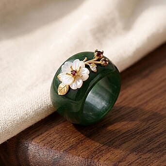 https://tjcuk.sirv.com/Products/84/7/8477256/D-Joy-Dyed-Green-Jade-Red-Garnet-Moissanite-White-Mother-Of-Pearl-Flow_8477256_2.jpg?w=342&h=342